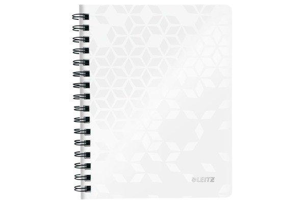 Leitz LEITZ Collegeblock WOW PP A5 4641-00-01 weiss kariert  