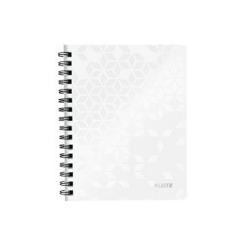 LEITZ Collegeblock WOW PP A5 4641-00-01 weiss kariert