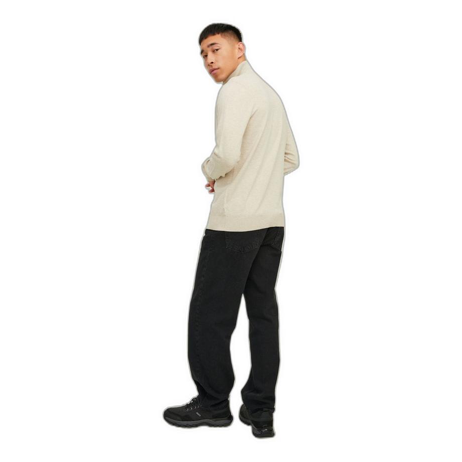 JACK & JONES Emil Pull Semi-Zippé en Maille  