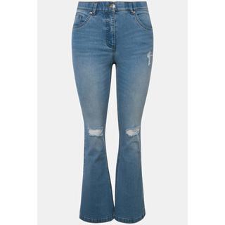 Studio Untold  Jeans, Flared Legs, Destroy-Look, 5-Pocket 