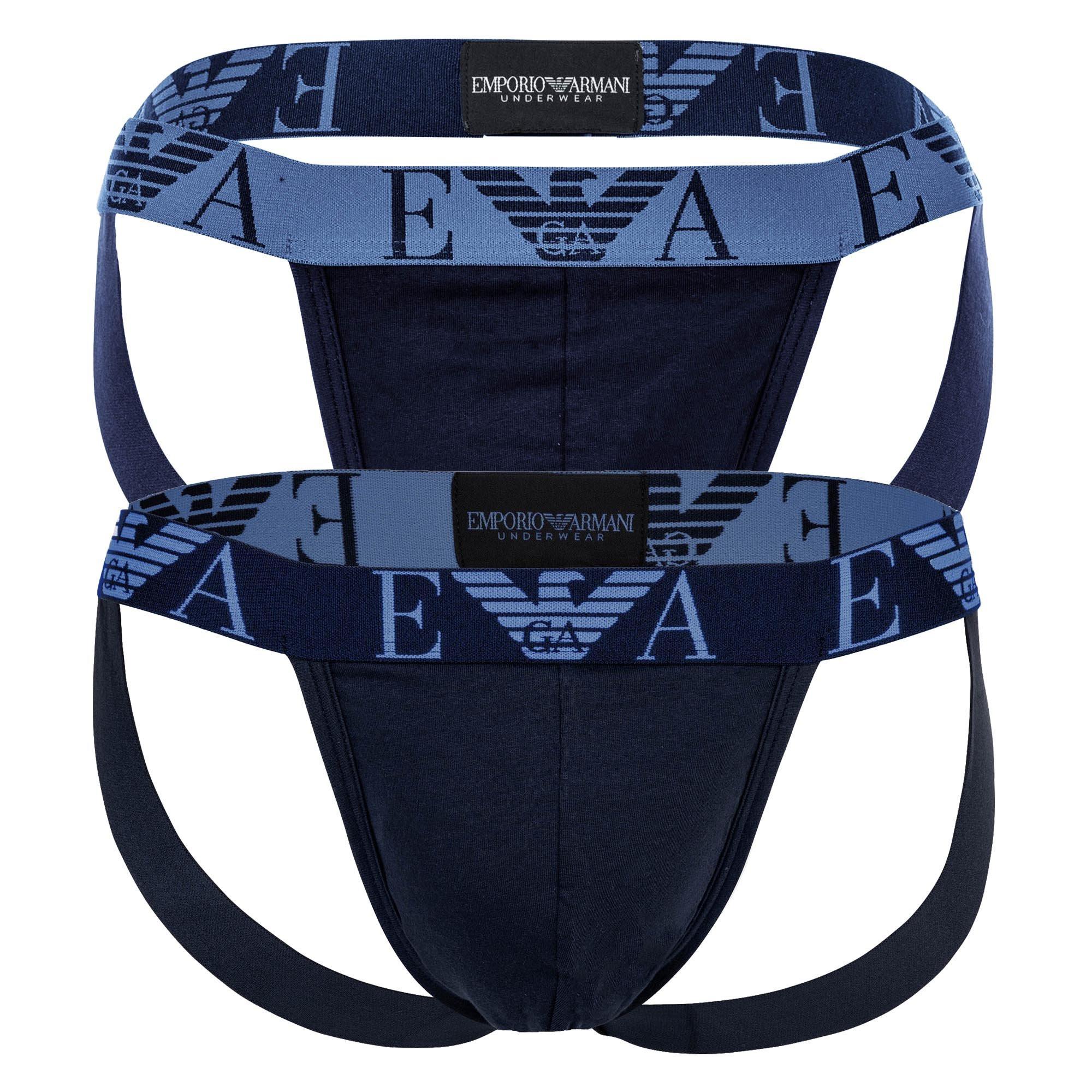 Image of Jockstrap Figurbetont Unisex Blau XL