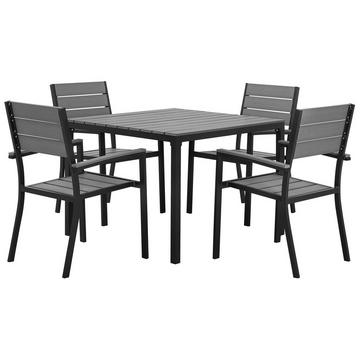 Set da pranzo da giardino en Legno plastico Moderno PRATO