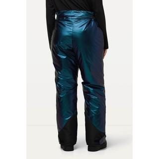 Ulla Popken  Pantalon de ski imperméable, fermeture à scratch et pare-neige, imprimé nacré 