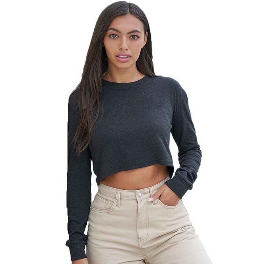 AWDis T-shirt corta a maniche lunghe  