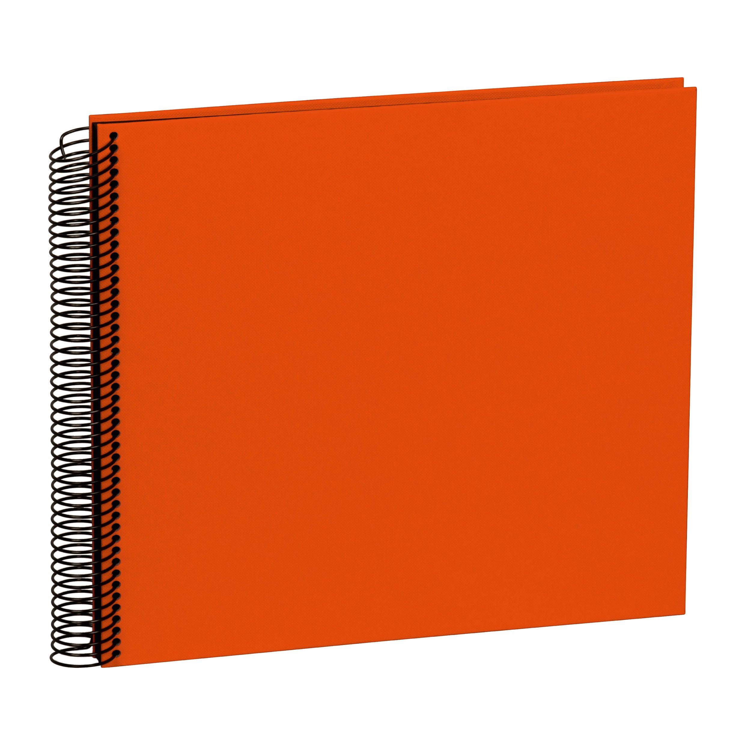 Image of Spiral Economy Fotoalbum Orange 20 Blätter Spiralbindung Spiral Economy Fotoalbum Orange 20 Blätter Spiralbindung