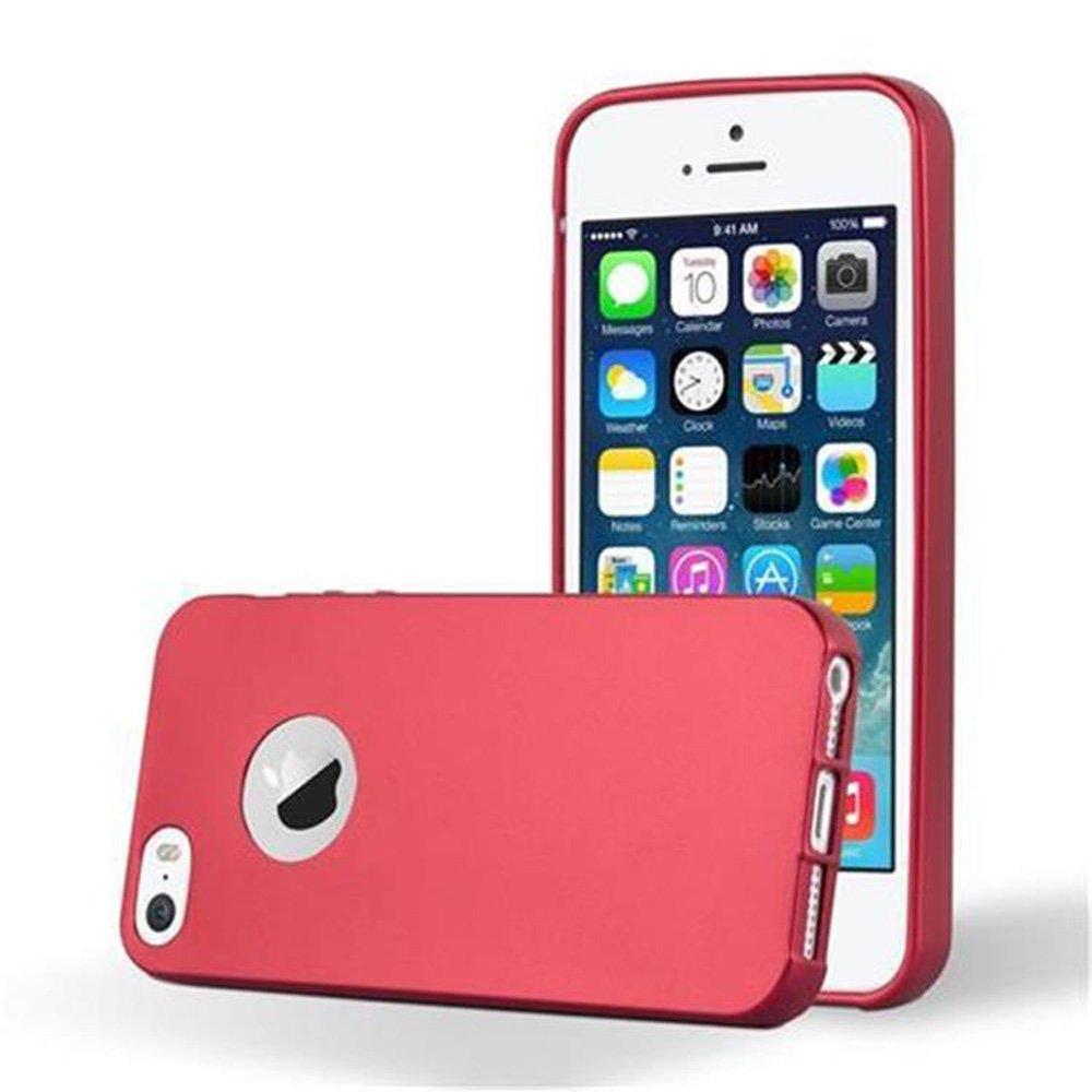 Cadorabo  Housse compatible avec Apple iPhone 5 / 5S / SE 2016 - Coque de protection en silicone TPU flexible 