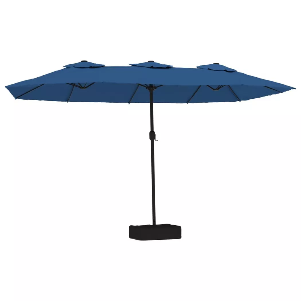 VidaXL - Sonnenschirm, One Size, Blau