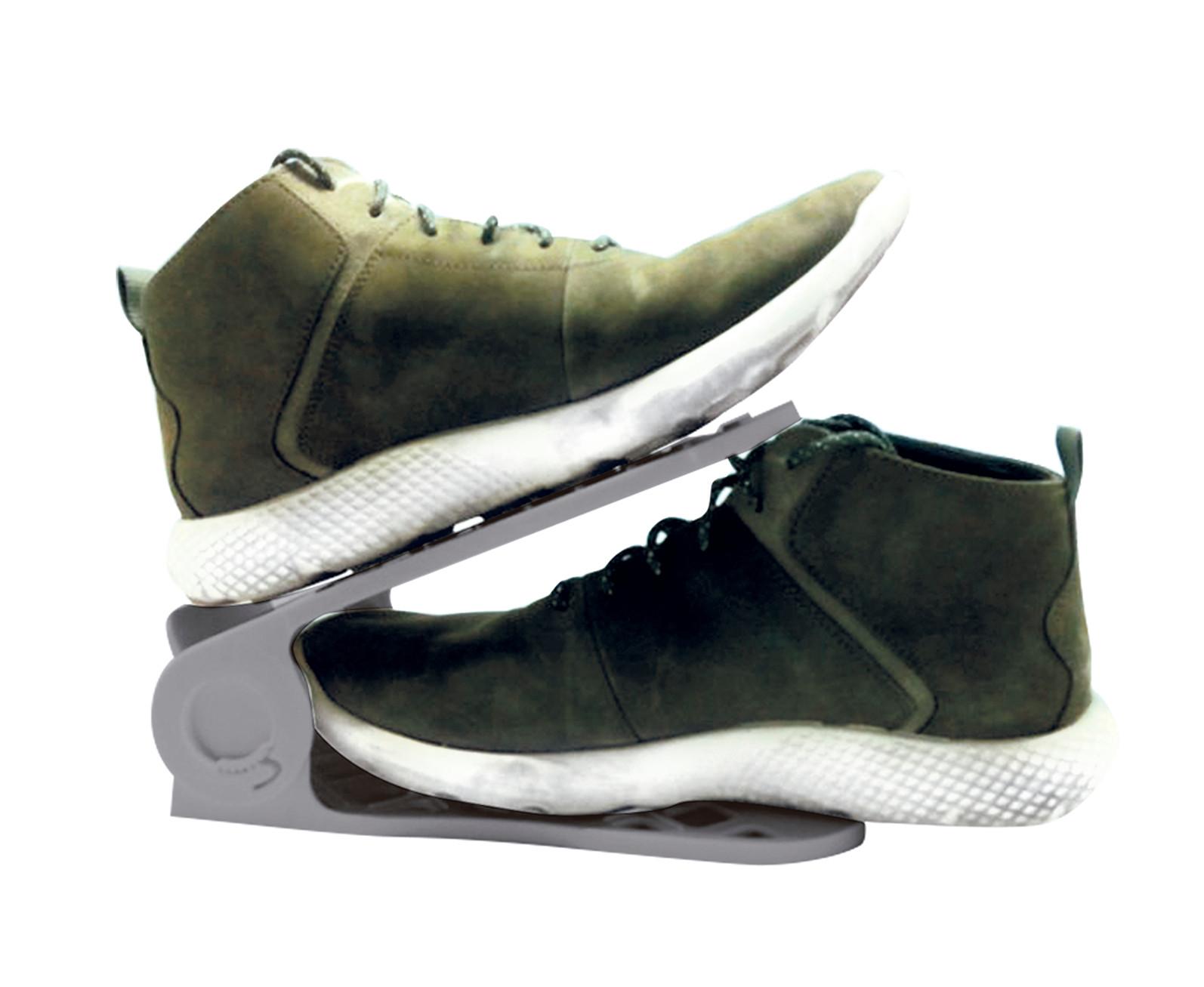 INDUSTEX Shoe Organizer Set of 8-Ensemble de 8 empileurs de chaussures  