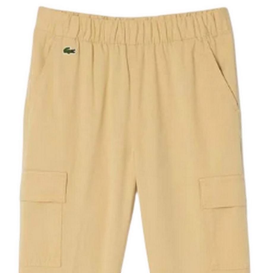 LACOSTE Pantaloni Cargo con Design Coccodrillo  