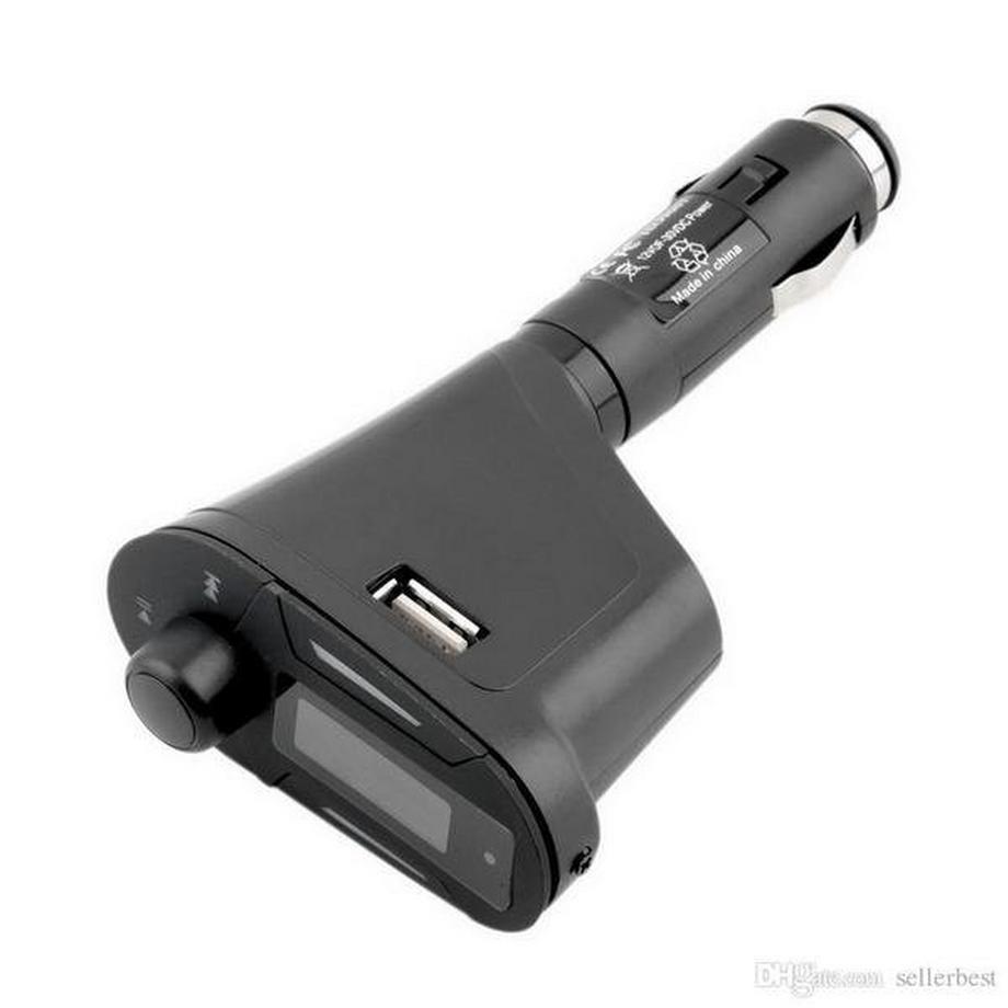 eStore  Multifunktionaler MP3-PlayerFM-Transmitter für das Auto - Schwarz 