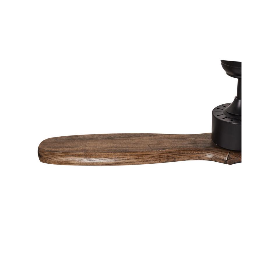 Beliani Deckenventilator aus Paulownia-Holz Rustikal ARANI  