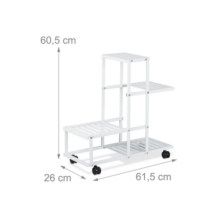 B2X Support à plantes 4 étagères  