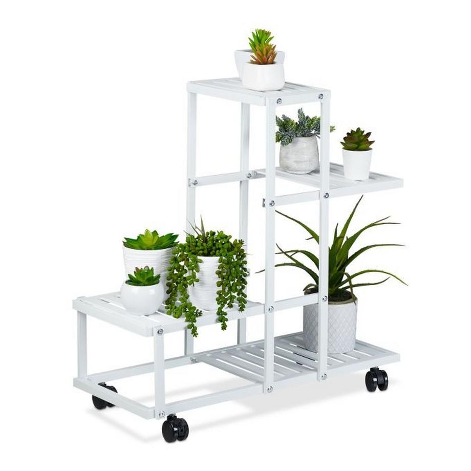 Support à plantes 4 étagères