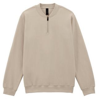 Gildan Softstyle Sweatshirt mit kurzem Reißverschluss  