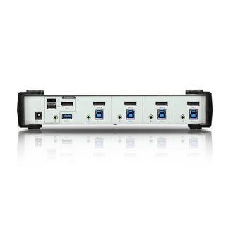 ATEN  ATEN 4-Port USB 3.0 DisplayPort KVMP™ Switch (Kabel enthalten) 