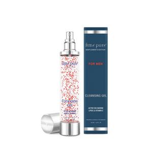 âme pure  GENTLEMEN Cleansing Gel - Reinigungsgel mit Vitami E/ bekämpft Hautunreinheiten, vergrößerte Poren, stimuliert die Kollagenproduktion 