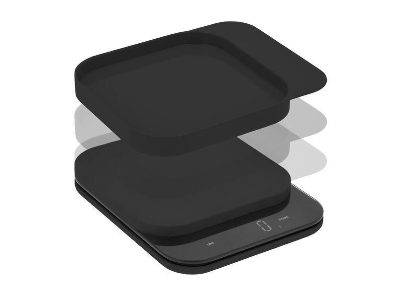 Rosti Küchenwaage Mensura Schwarz  