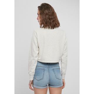 URBAN CLASSICS  crop top oversized cropped crewneck 