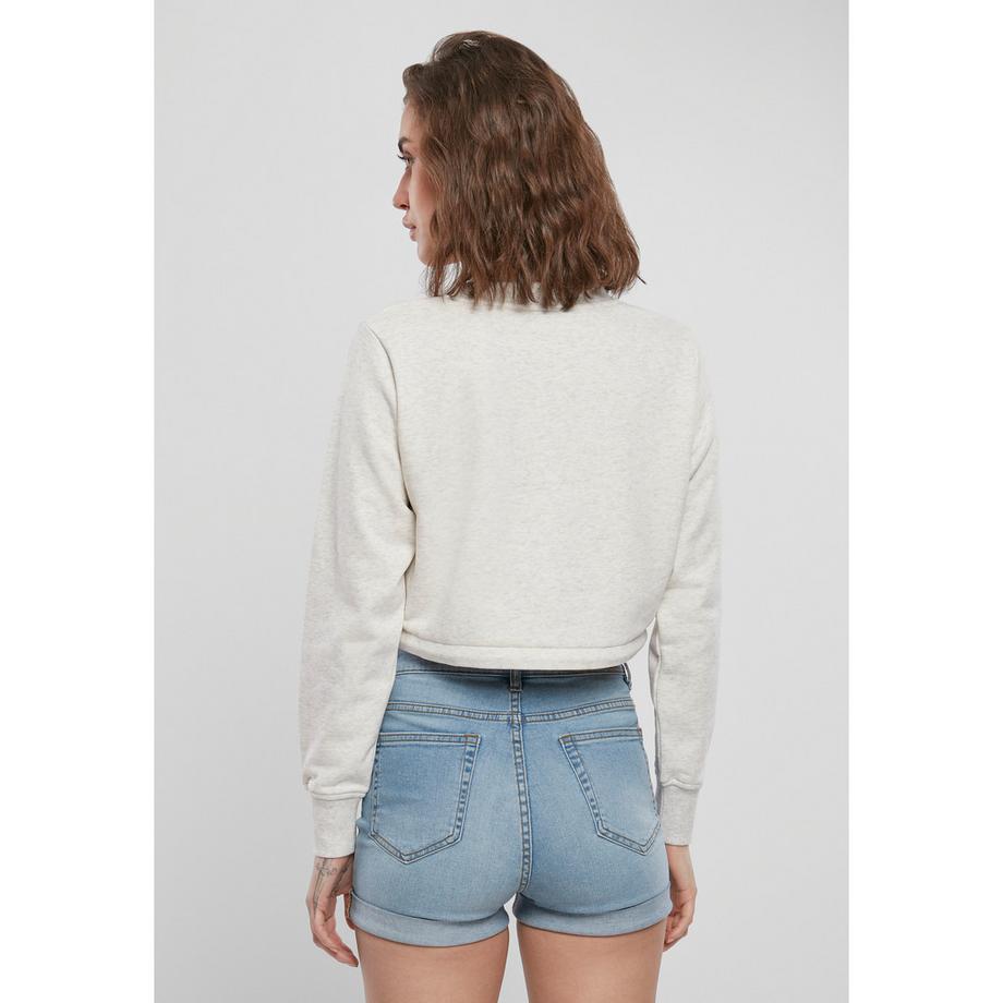 URBAN CLASSICS Oversized Cropped Crewneck Crop Top  