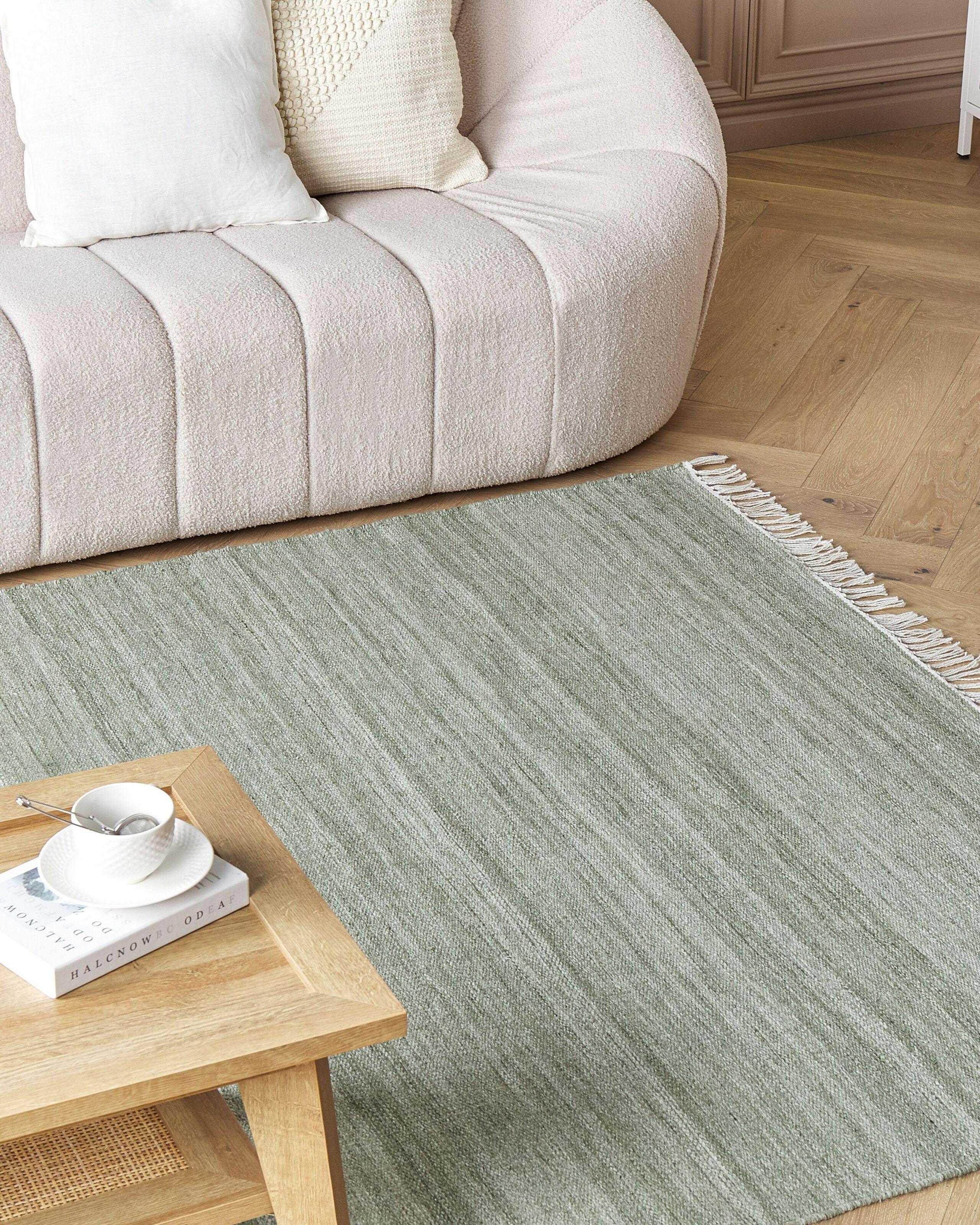 Beliani Tapis en Matière synthétique Moderne MALHIA  