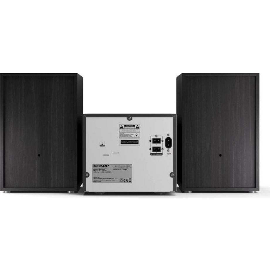 SHARP  Sharp XL-B517D Bluetooth-Stereo-Mikrosystem Schwarz 