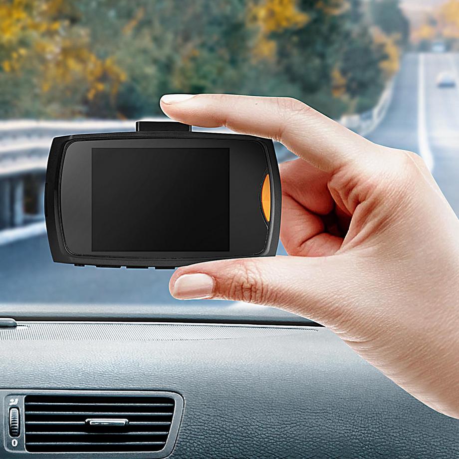 Avizar  Dashcam per auto compatta, HD 1080p 