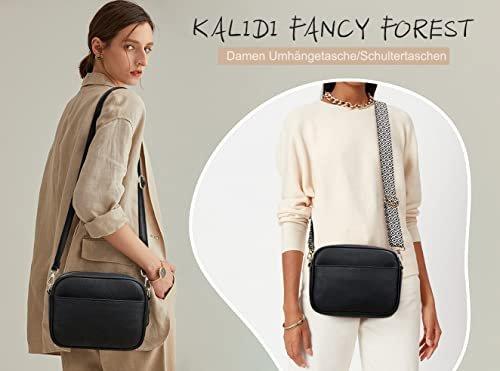 Only-bags.store Umhängetasche, stilvolle Vegan Leder breiten Riemen Crossbody Umhängetasche mit 2 verstellbaren Umhängetasche, stilvolle Vegan Leder breiten Riemen Crossbody Umhängetasche mit 2 verstellbaren 