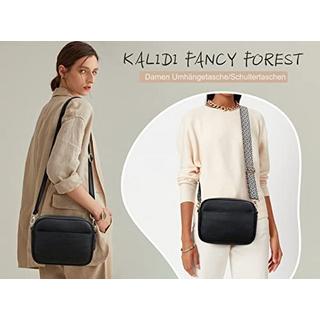 Only-bags.store Stilvolle Vegan Leder Umhängetasche mit 2 verstellbaren Riemen  