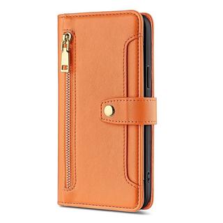 Cover-Discount  Xiaomi Poco X5 Pro - Wallet Etui Hülle Orange 