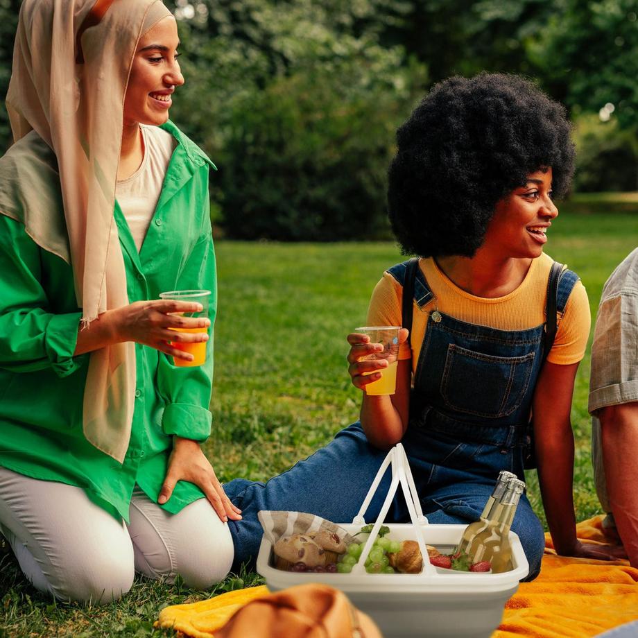 Northix Cestino pieghevole con manico  