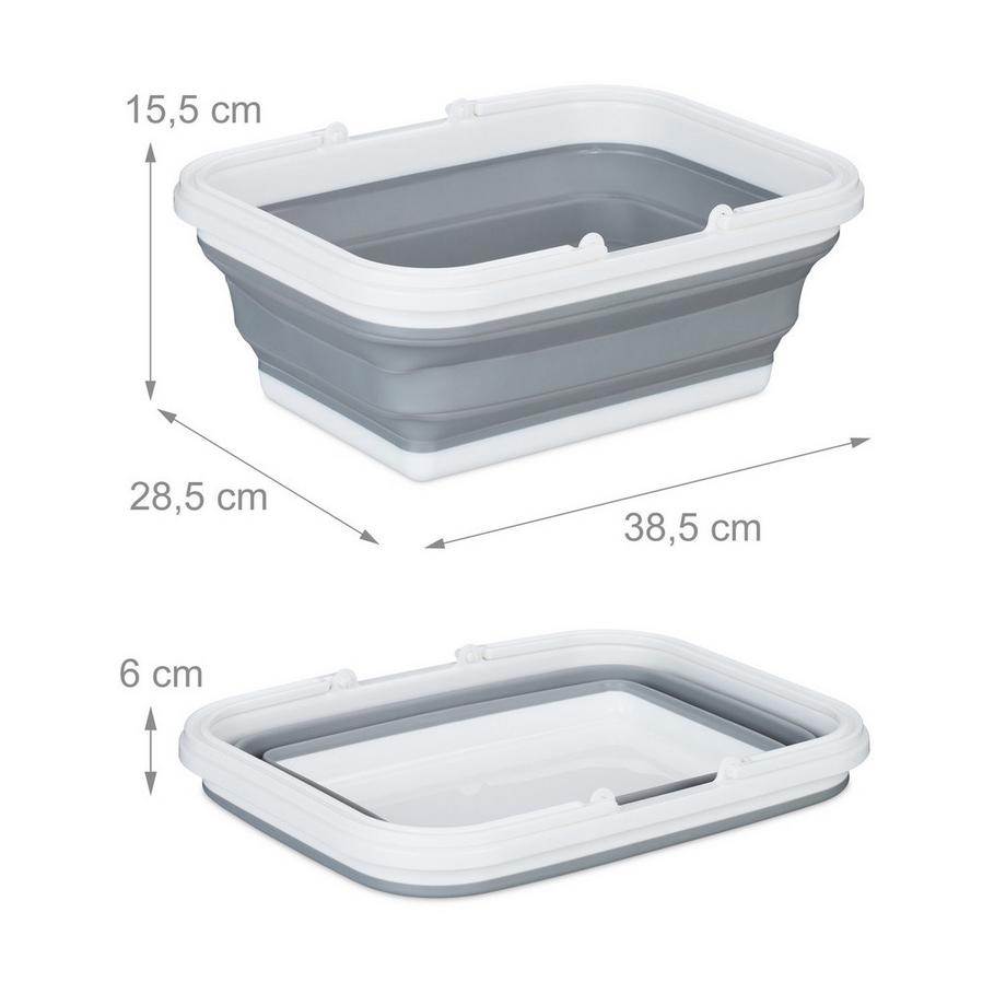 Northix Cestino pieghevole con manico  