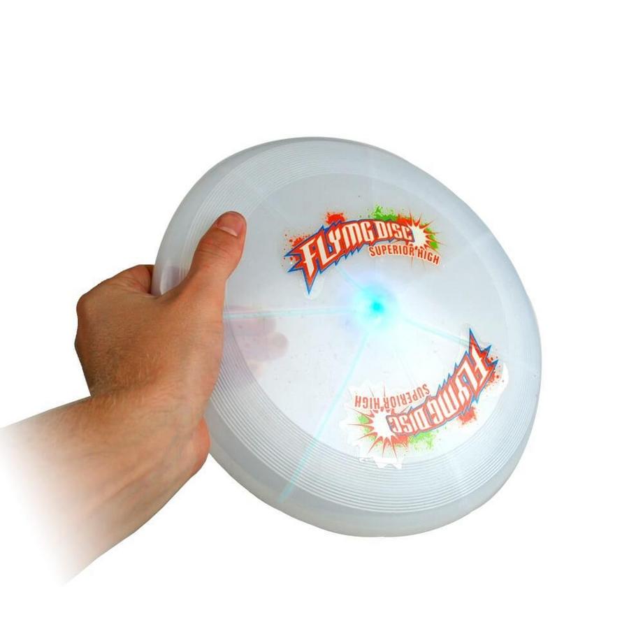 Mikamax  Frisbee avec éclairage LED - 7 couleurs 