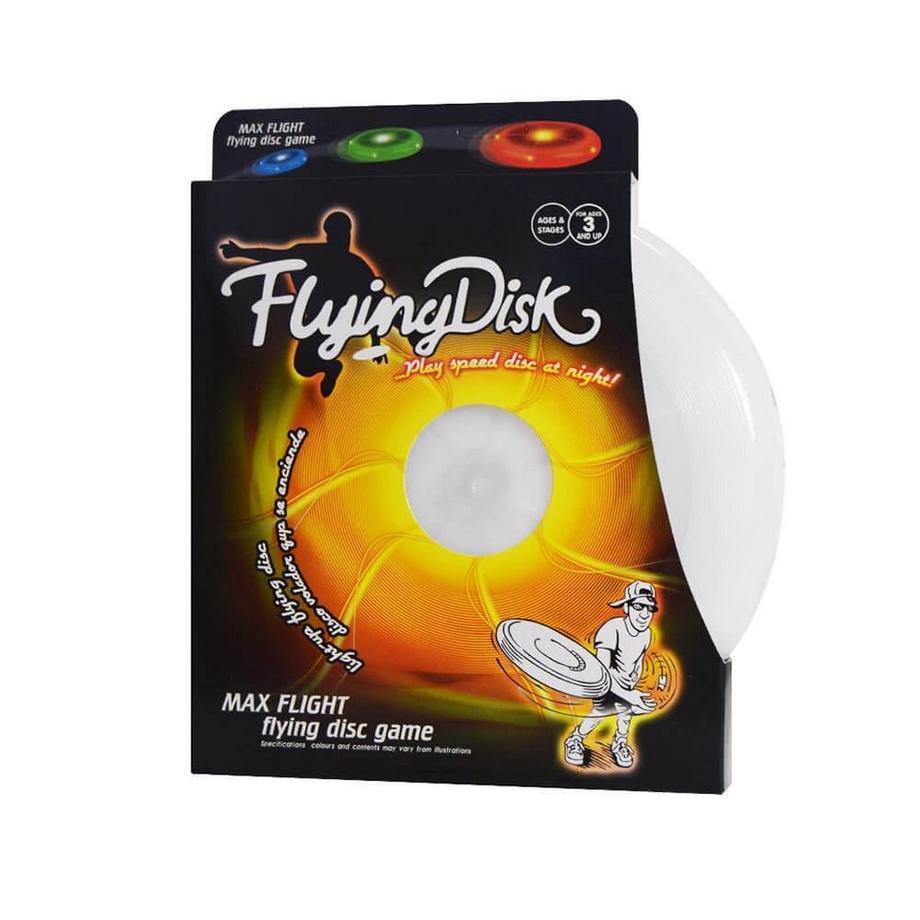 Mikamax  Frisbee avec éclairage LED - 7 couleurs 