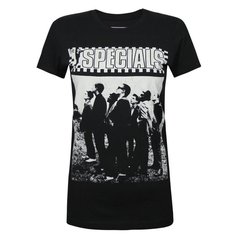 Dirty Cotton Scoundrels The Specials Band Print T-Shirt Slim Fit  