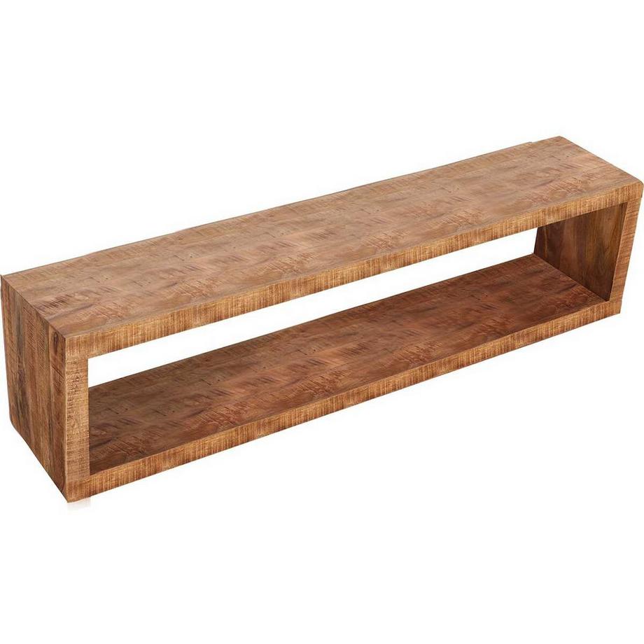 mutoni Wandregal Quapra Mangoholz natur 80  