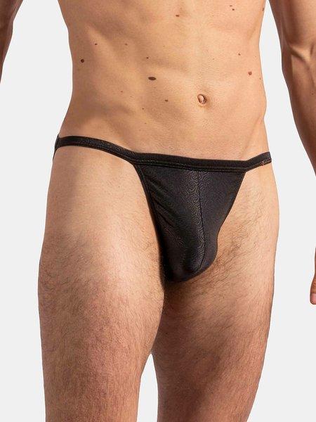 Image of Athletischer Slip Herren Schwarz M