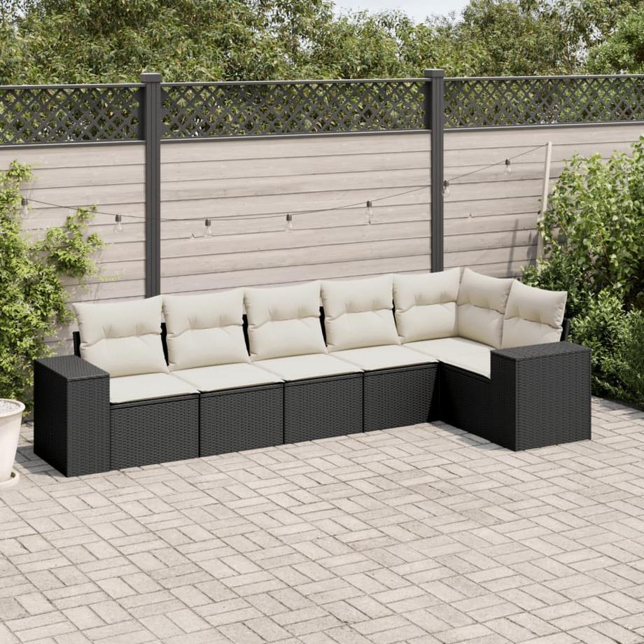 VidaXL Garten sofagarnitur poly-rattan  