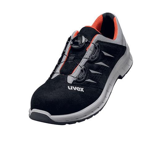 Image of Sicherheitsschuh Trend Gelochter Halbschuh Mit Boa Unisex Schwarz 39