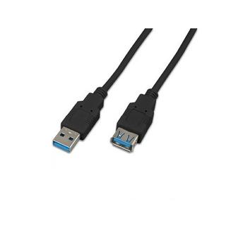Triotronik  Triotronik USB 3.0 A-A MF 0.5 SW câble USB 0,5 m USB 3.2 Gen 1 (3.1 Gen 1) USB A Noir 