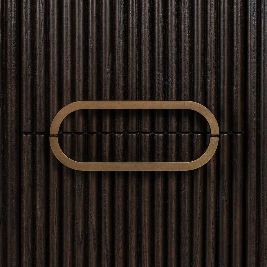 mutoni Kommode Luxor gold gebürstet 60  