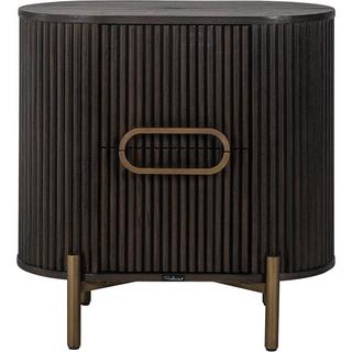 mutoni Commode Luxor brun or brossé 60  