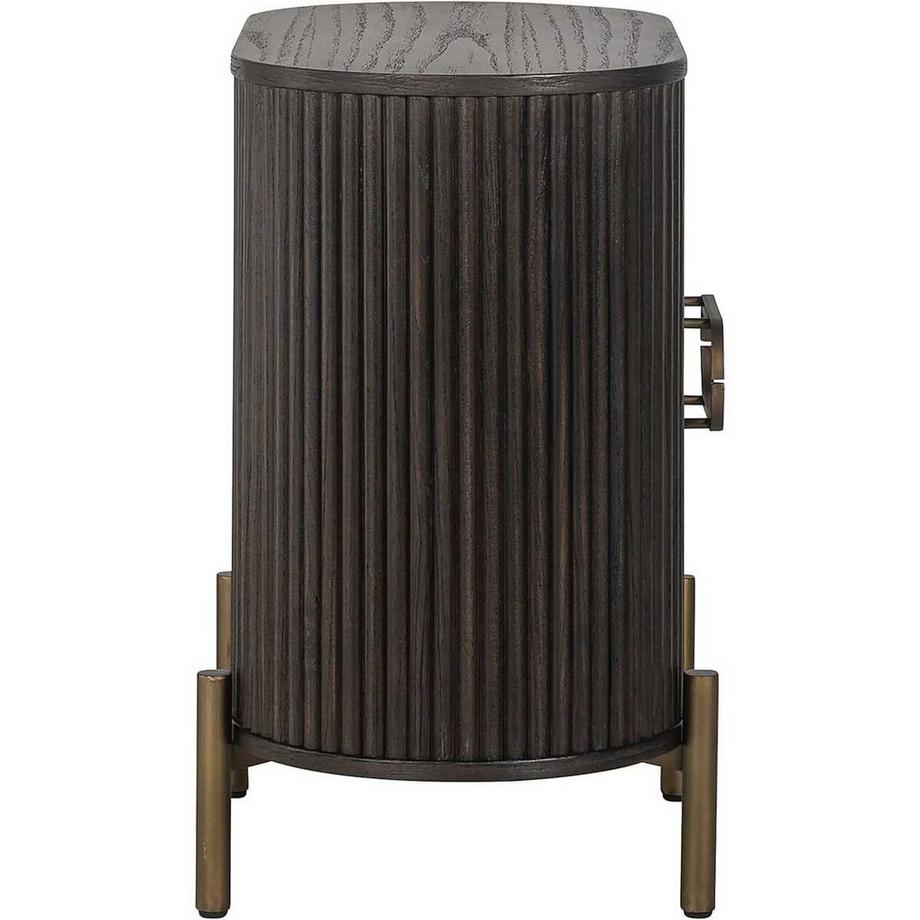 mutoni Kommode Luxor gold gebürstet 60  