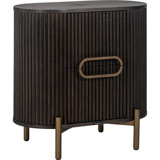 mutoni Commode Luxor brun or brossé 60  