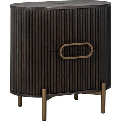 mutoni Commode Luxor brun or brossé 60  