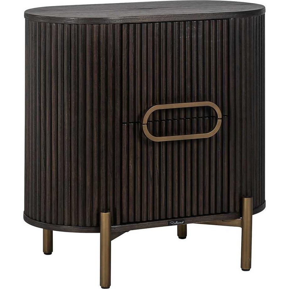 Kommode Luxor gold gebürstet 60