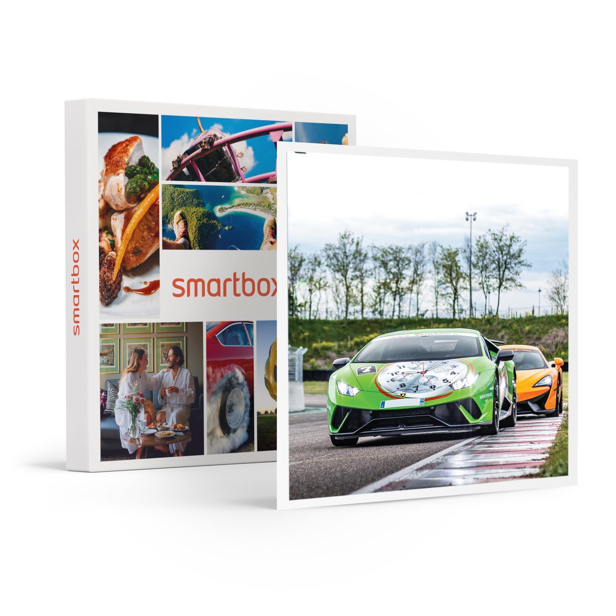 Image of 2 Runden Im Lamborghini Und Mclaren Auf Dem Anneau Du Rhin - Geschenkbox Unisex