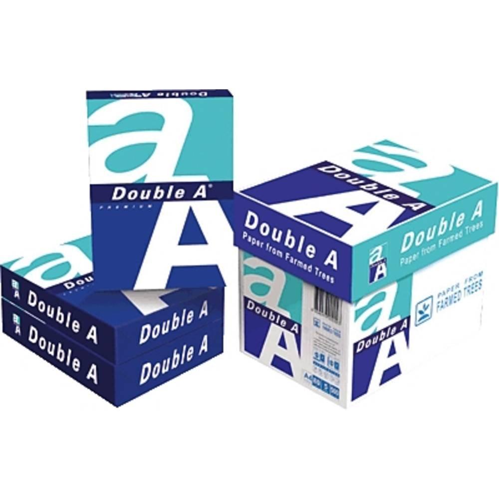 Image of Double A Non Stop Box A4, ungeriest, 80g, 2500 Blatt Double A Non Stop Box A4, ungeriest, 80g, 2500 Blatt