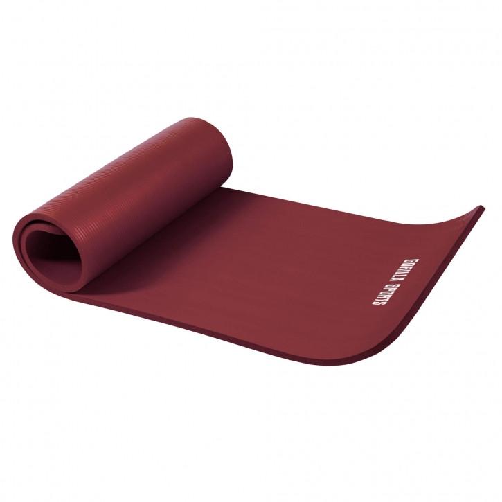 Image of Yogamatte Unisex Dunkelrot 190cm