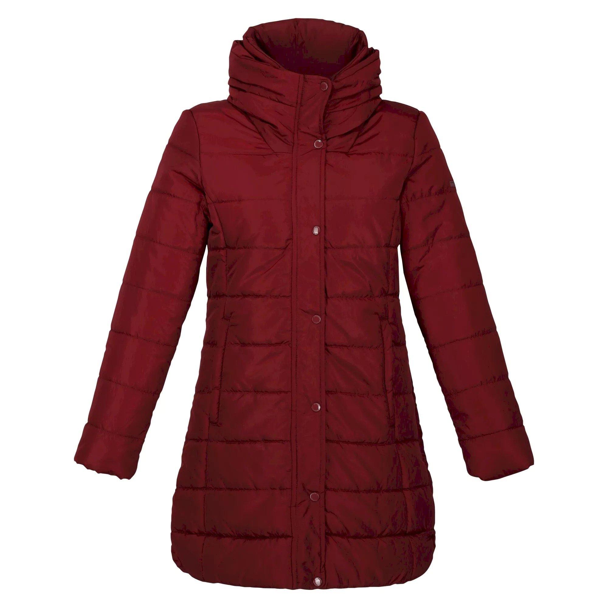 Image of Pamelina Steppjacke Damen Dunkelrot 38