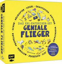 Das XXL-Entdecker-Set - Geniale Flieger: 6 Modelle zum Selberbauen, Sachbuch, Experimente und faszinierende Flugmaschinen Dickmann, Nancy; Strohbach, Julia (Übersetzung) Couverture rigide 